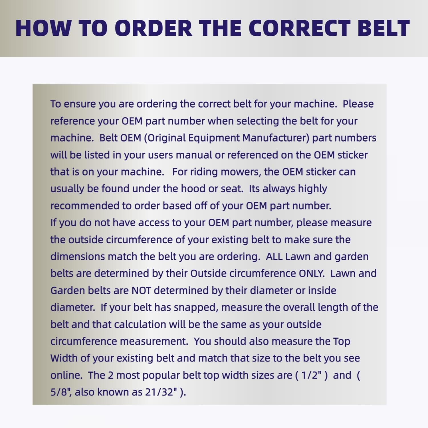 Ariens Gravely Lawnmower Deck Belt 07200023  1/2"x145" Zoom ZT ZTXL Series, photo 7 of 7