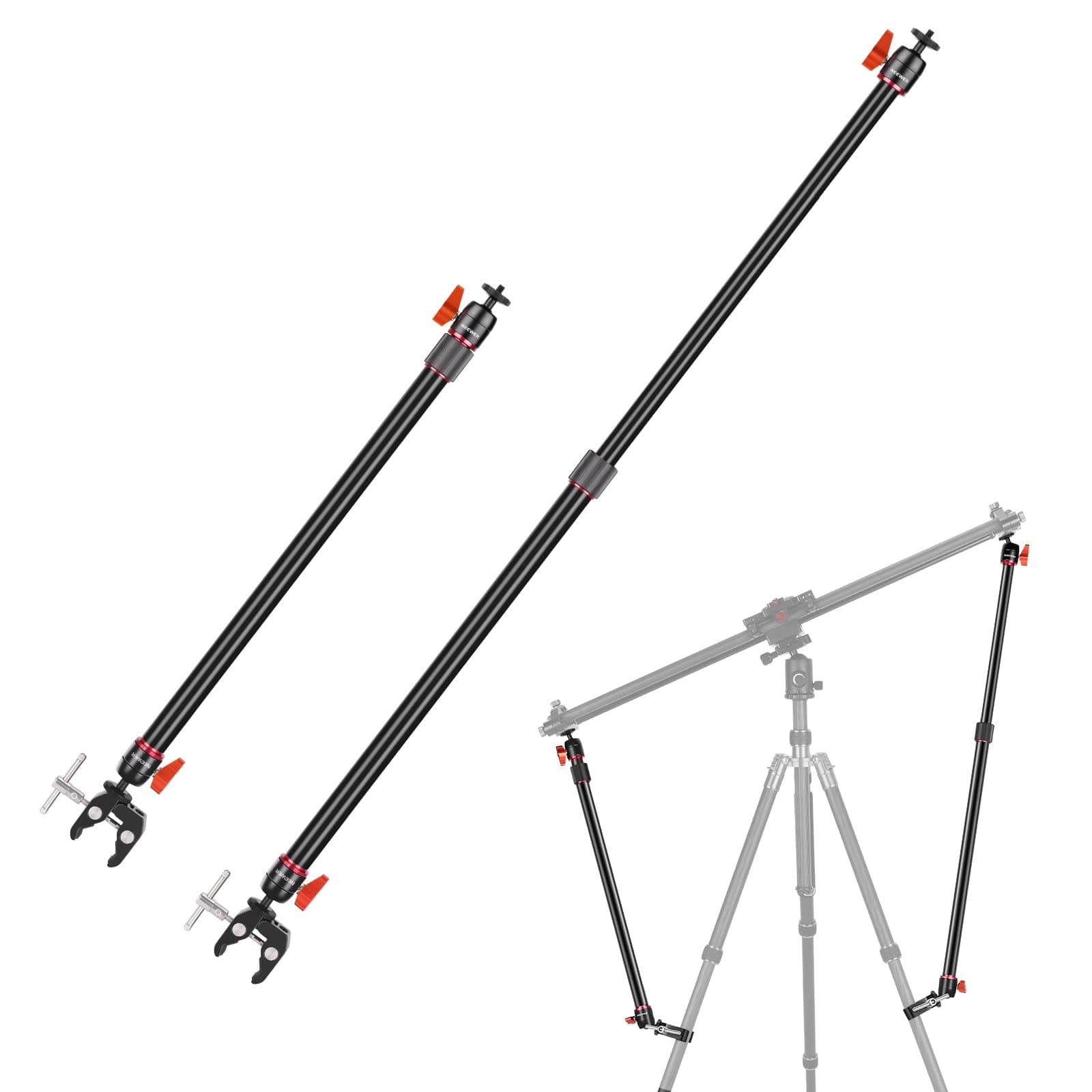 Camera Slider Support Arm Stabilizers for Tripod