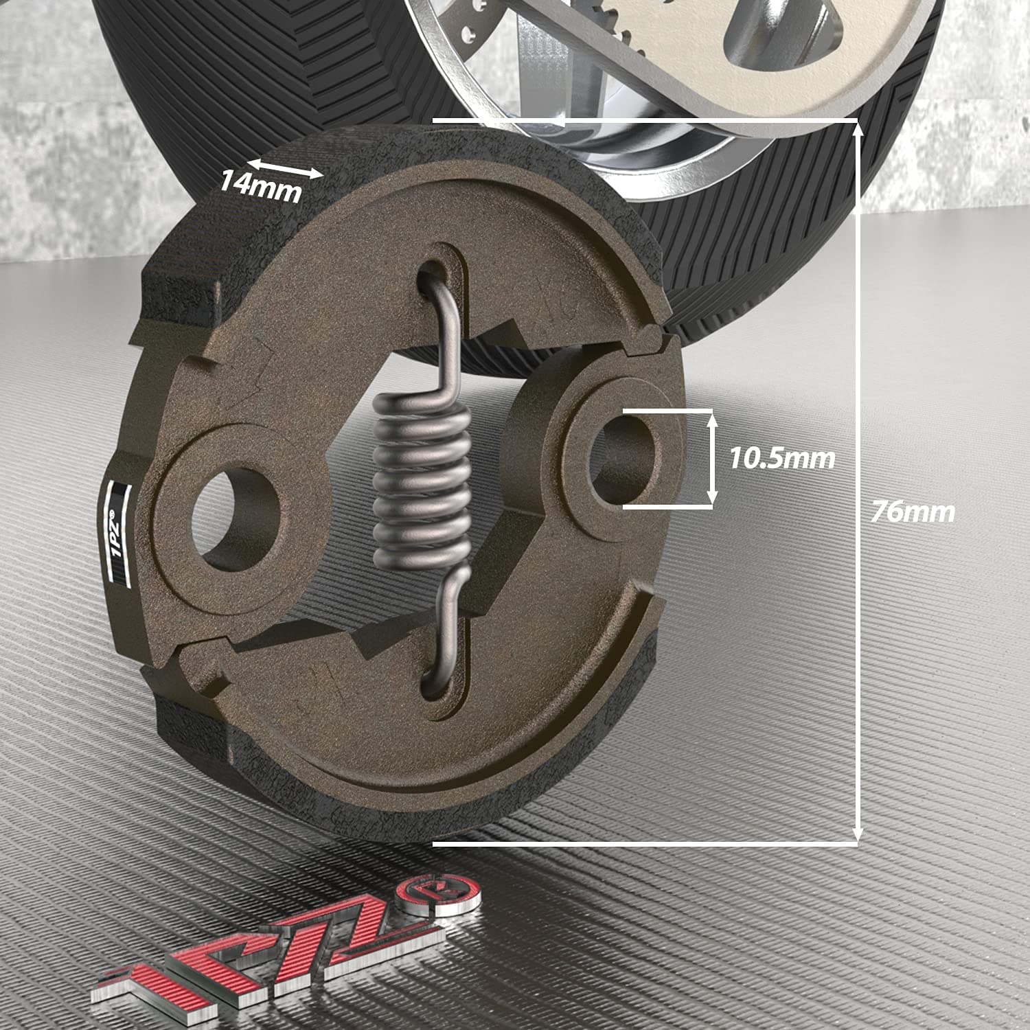 Clutch for 2 Stroke Pocket Bike 43cc 47cc 49cc, photo 2 of 6