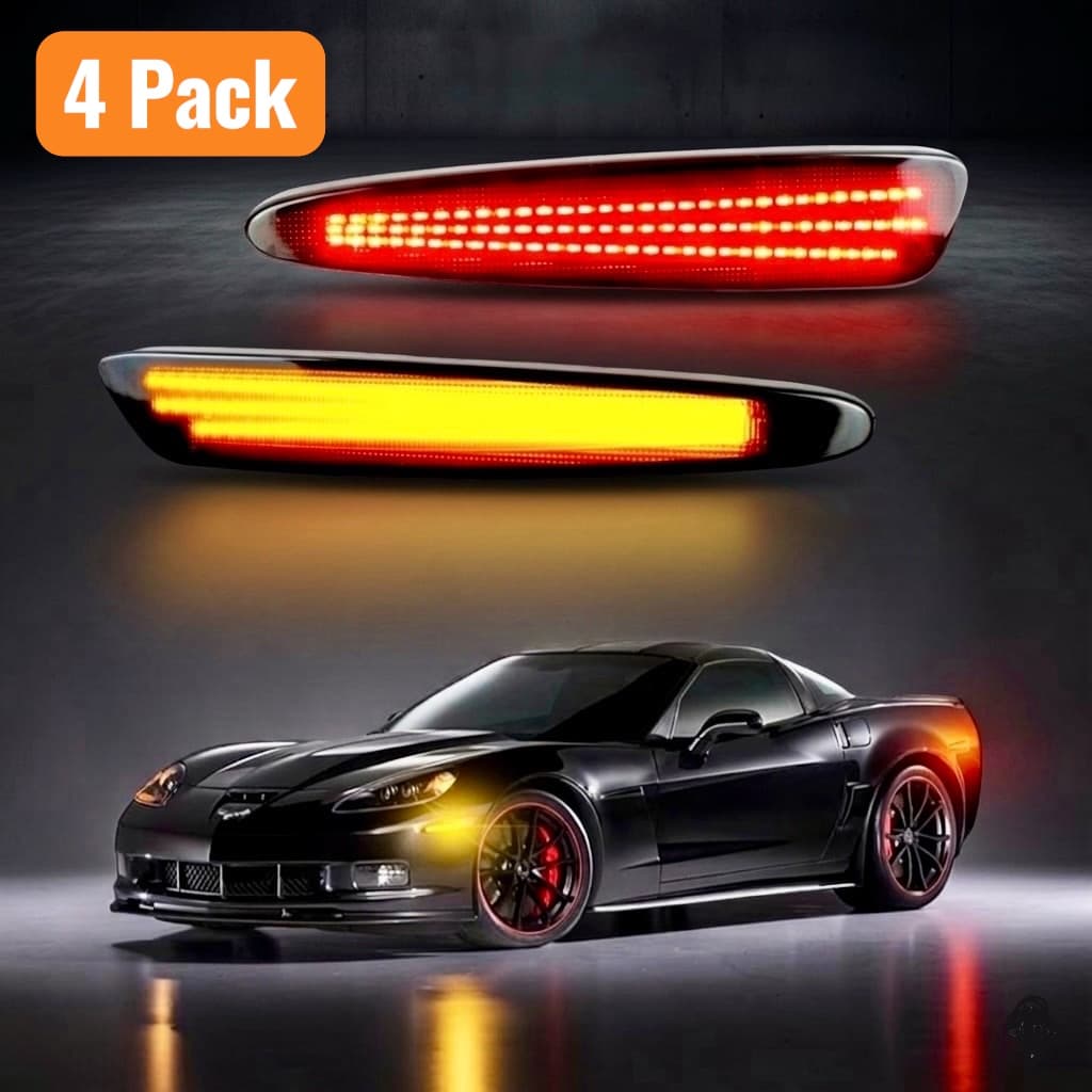 Corvette C6 LED Side Marker Lights