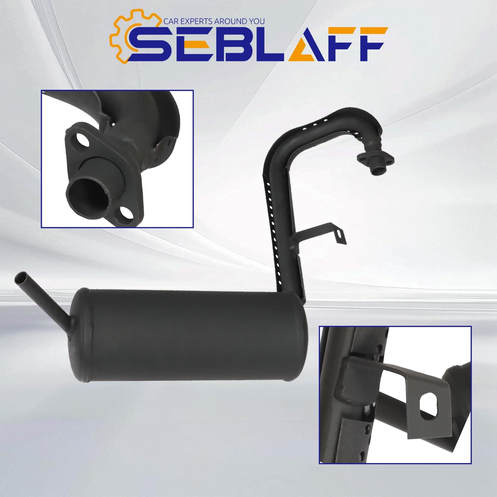 Golf Cart Muffler for Club Car DS Gas Golf Carts 101859301, photo 12 of 12