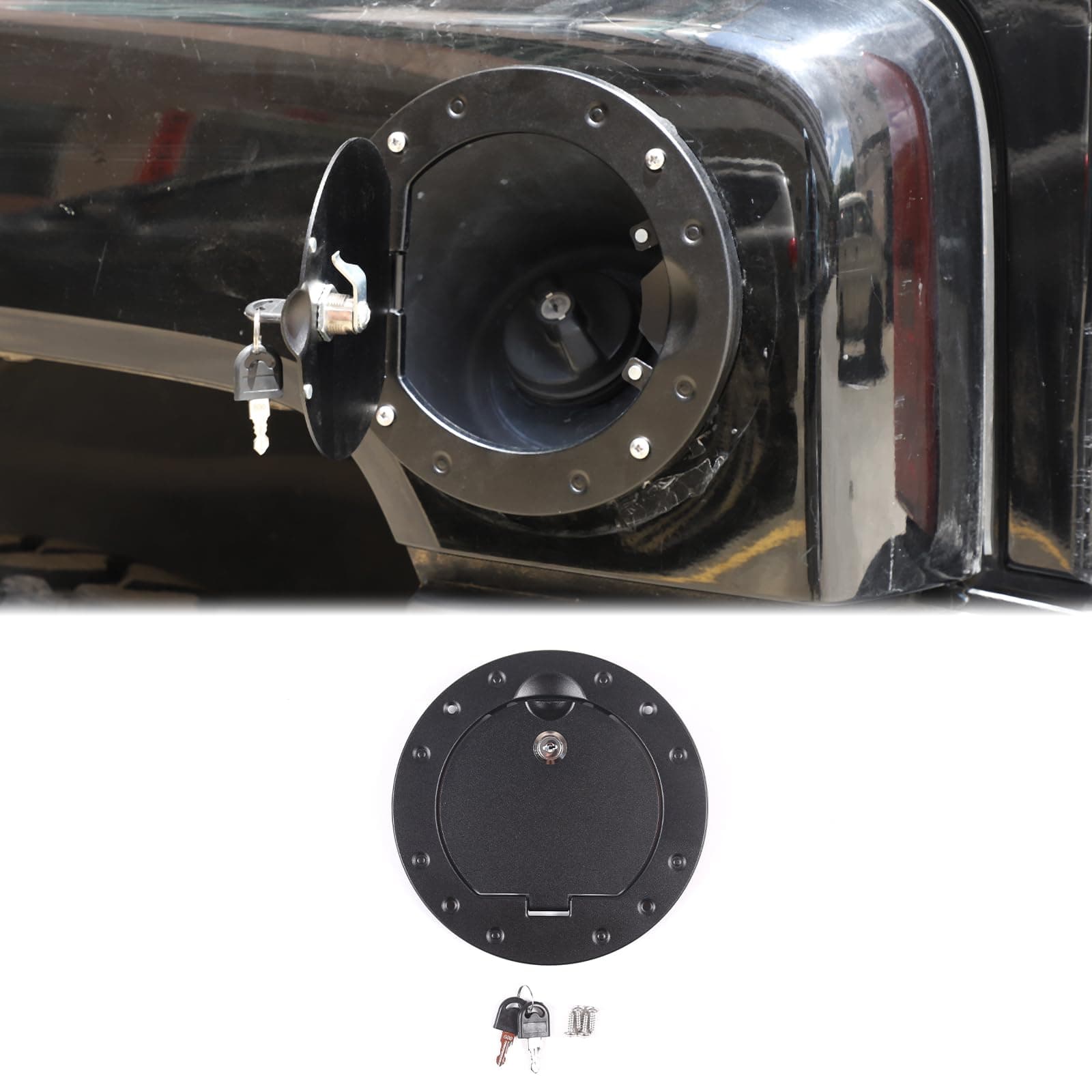 Hummer H3 Locking Fuel Door 2005-2009, photo 2 of 7
