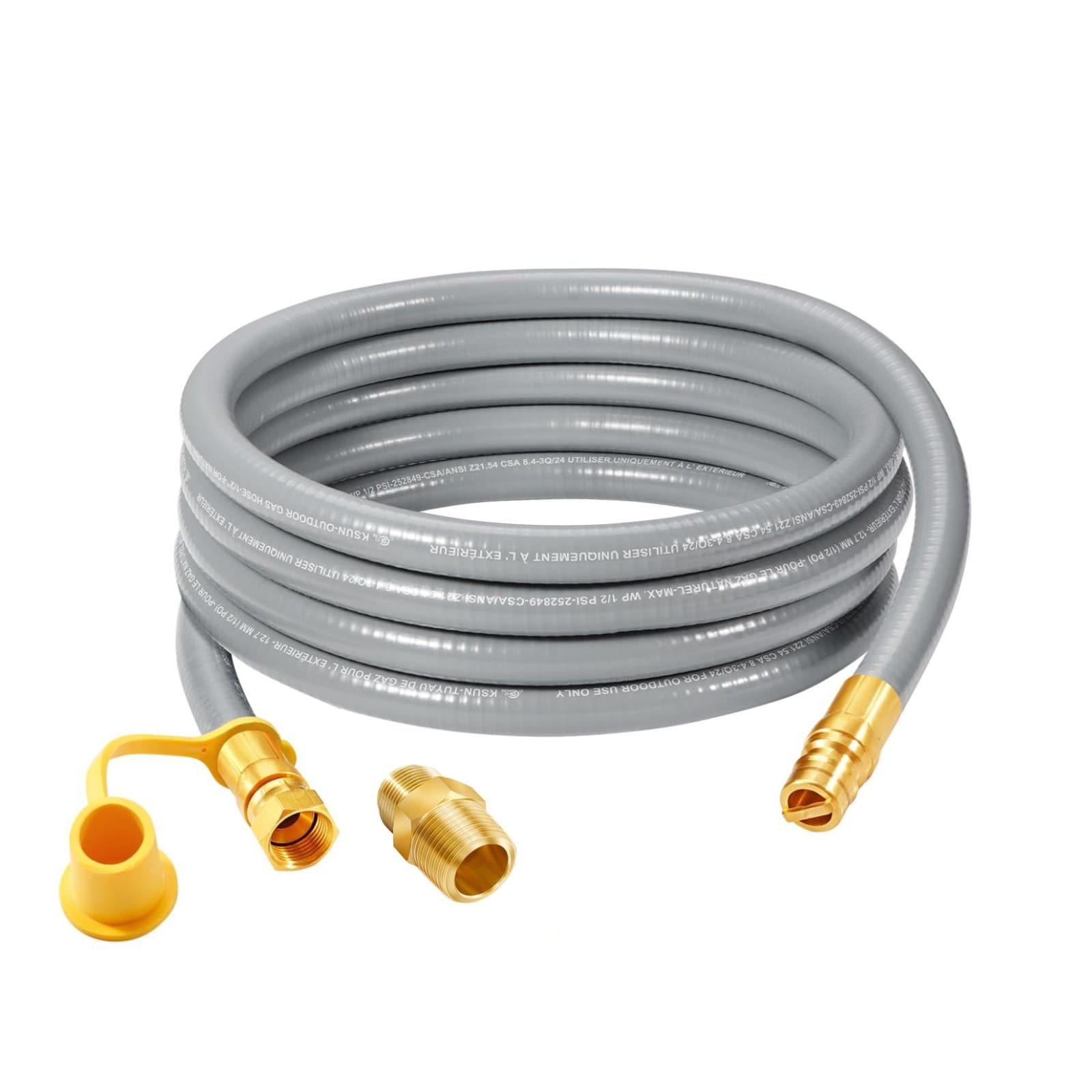 Natural Gas Hose Quick Connect Gas Line, photo 1 of 3