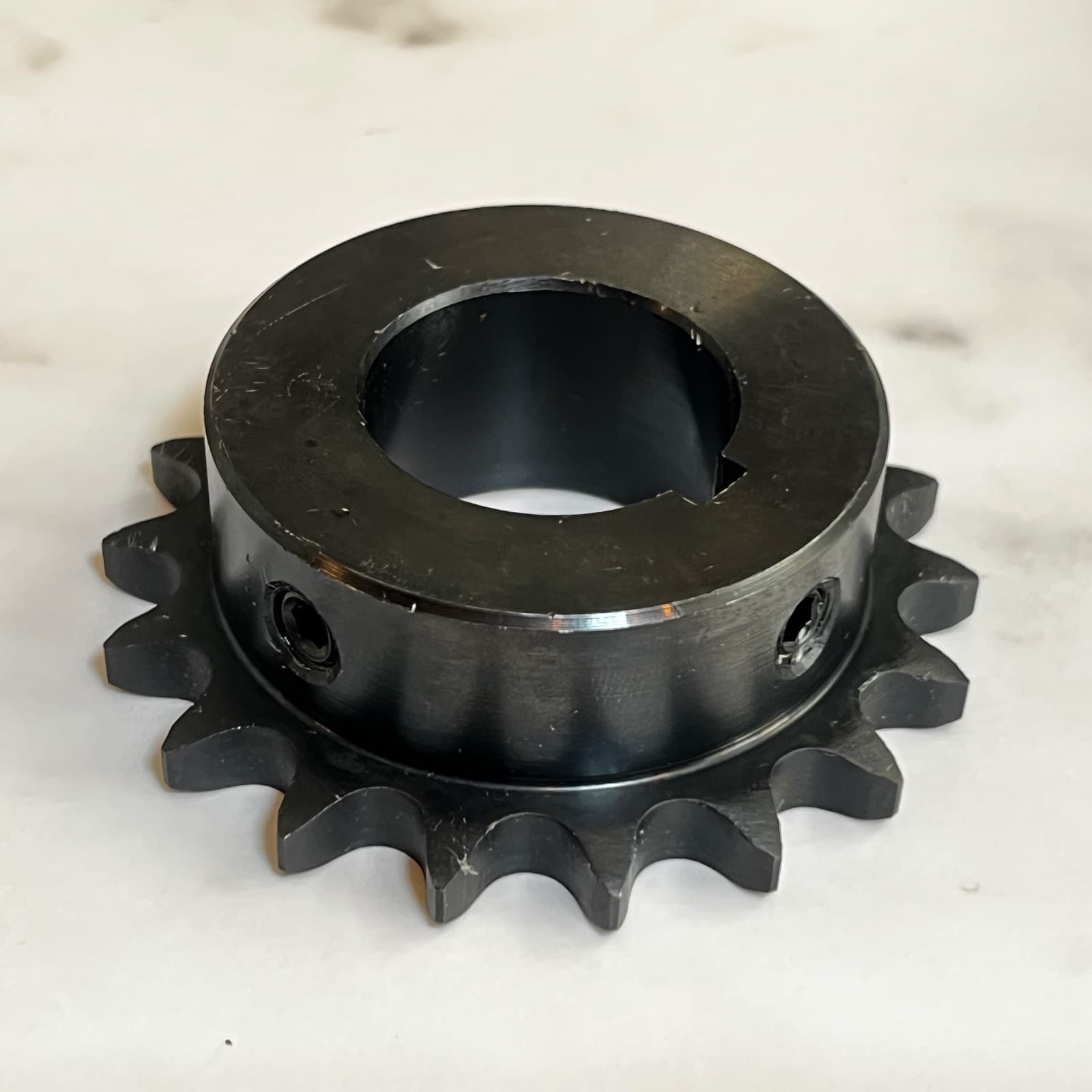 Roller Chain Sprocket Gear 18T Bore #40 Hardened Steel