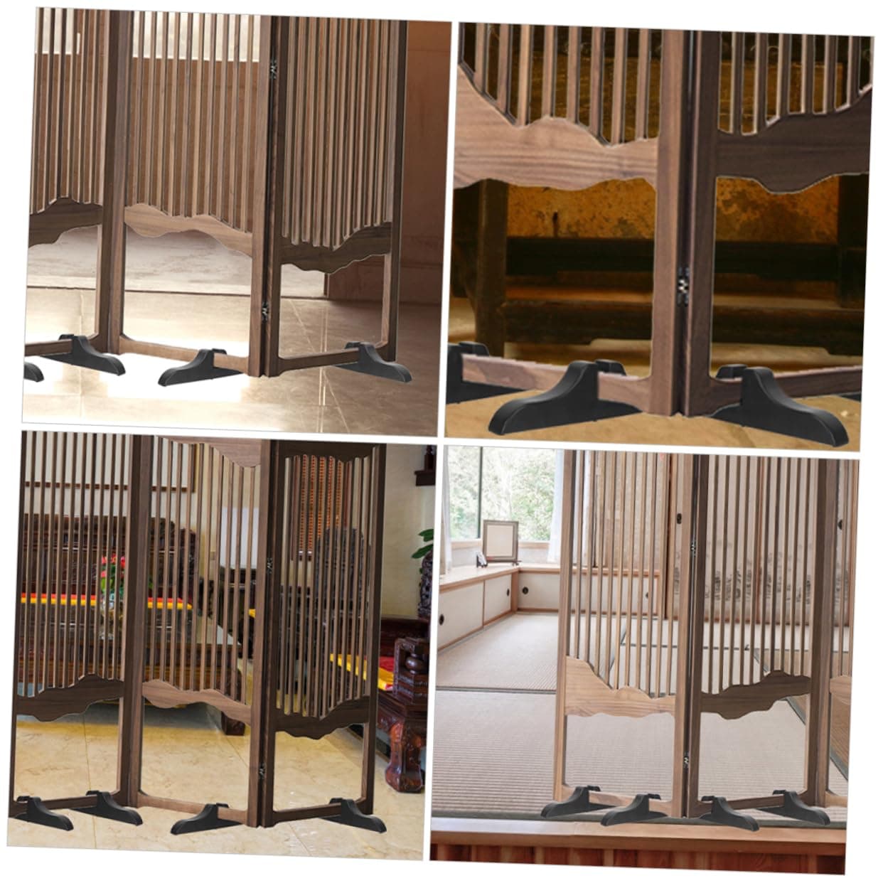 Room Divider Base/ Screen Partition Feet 11.8 Inch (4 Pack), photo 2 of 9
