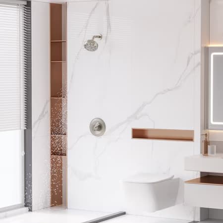 Shower Trim Kit Single Handle with Cartridge - Brushed Nickel for Delta, photo 6 of 6