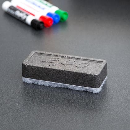 White Dry Erase Eraser 5.13 in. x 1.25 in, photo 2 of 4