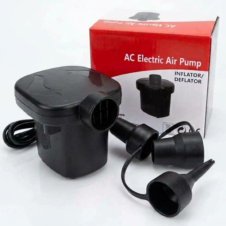 Air Pump Inflator & Deflator for Air Mattress, Inflatables Pools, Blow up Toys, Balls, Camping, Swimming 110v