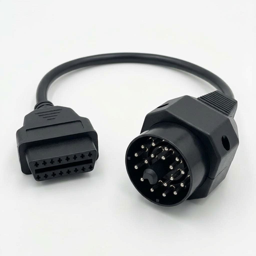 BMW Scanner Adapter - 20 Pin to 16 Pin OBD2 Diagnostic Adapter Connector
