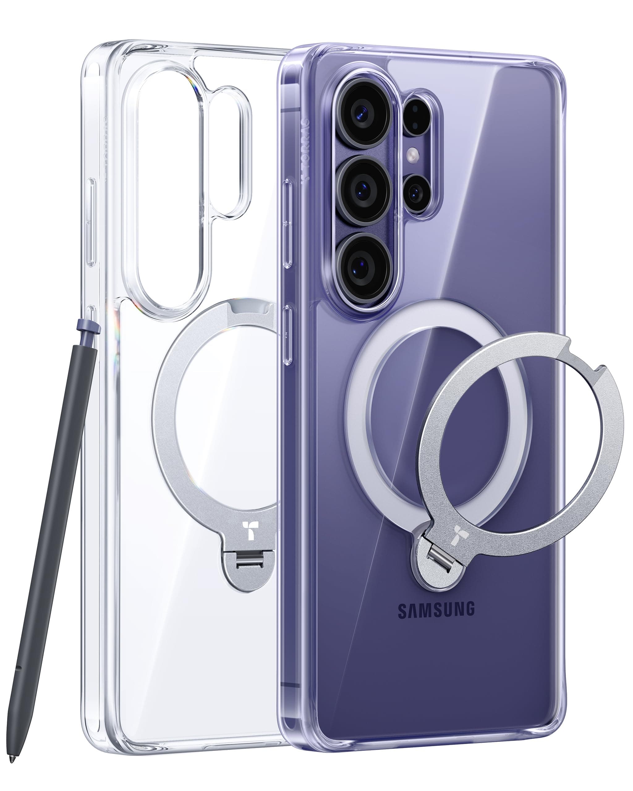 Clear Magsafe Kickstand Case for Samsung Galaxy S26 Ultra