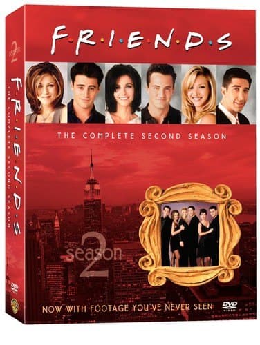 Friends - The Complete Second Season Two 2 (DVD, 2002, 4-Disc Set)