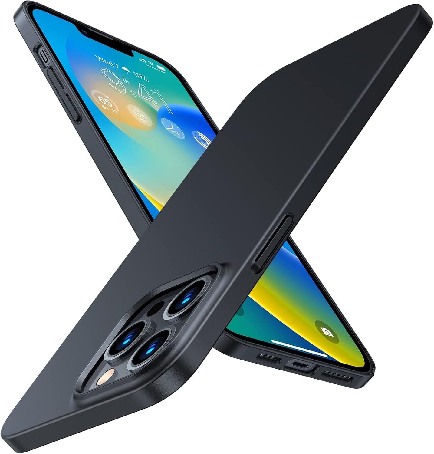 Slim Fit Phone Case for iPhone 13 Pro Max - Space Black - Ultra Thin